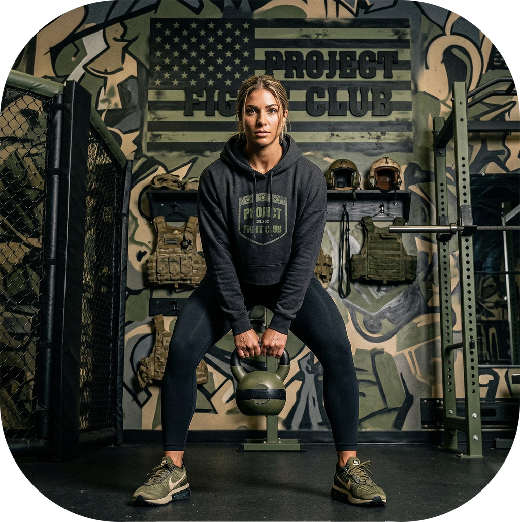 WOMENS BLACK CROP HOODIE - HONOR SOLDIERS & VETERANS