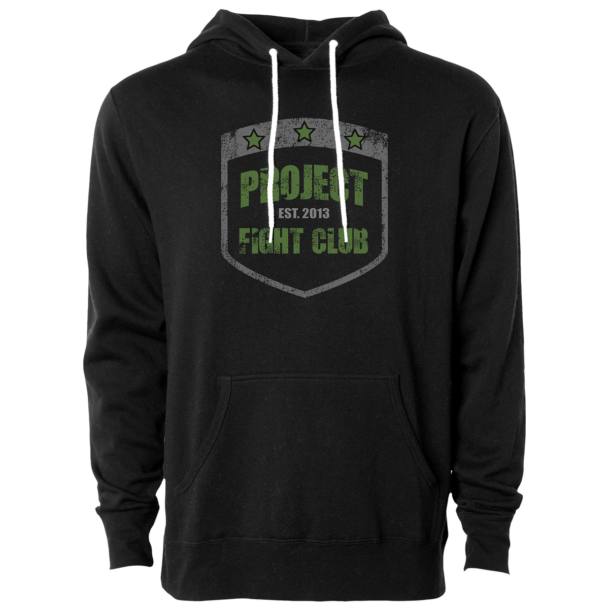 BLACK LIGHTWEIGHT HOODIE - HONOR SOLDIERS & VETERANS
