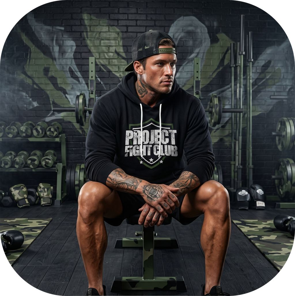 BLACK LIGHTWEIGHT HOODIE 3 - HONOR SOLDIERS & VETERANS