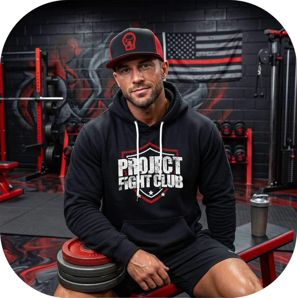 BLACK LIGHTWEIGHT HOODIE 3 - HONOR FIREFIGHTERS & EMTs