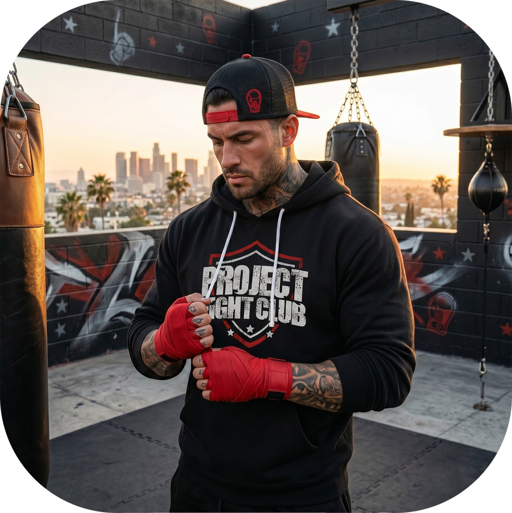 BLACK LIGHTWEIGHT HOODIE 3 - HONOR FIREFIGHTERS & EMTs