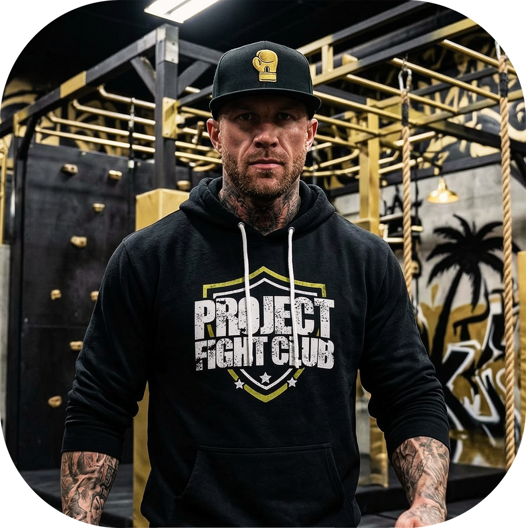 BLACK LIGHTWEIGHT HOODIE #3 - SPREAD CHRISTIANITY