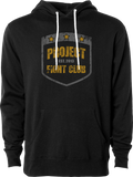 BLACK LIGHTWEIGHT HOODIE #4 - PROTECT ANIMALS & WILDLIFE