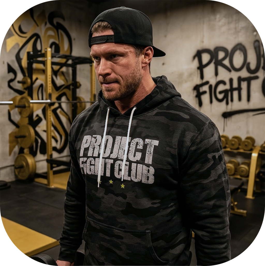 BLACK CAMO LIGHTWEIGHT HOODIE - SPREAD CHRISTIANITY