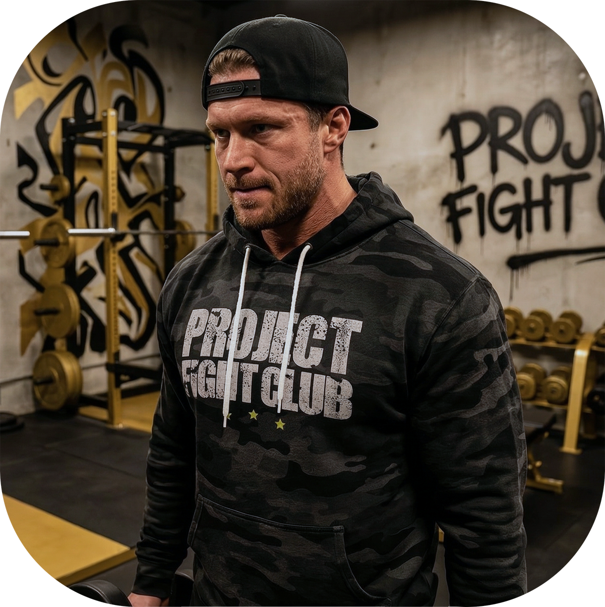 BLACK CAMO LIGHTWEIGHT HOODIE - SPREAD CHRISTIANITY
