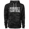 BLACK CAMO LIGHTWEIGHT HOODIE - HONOR SOLDIERS & VETERANS