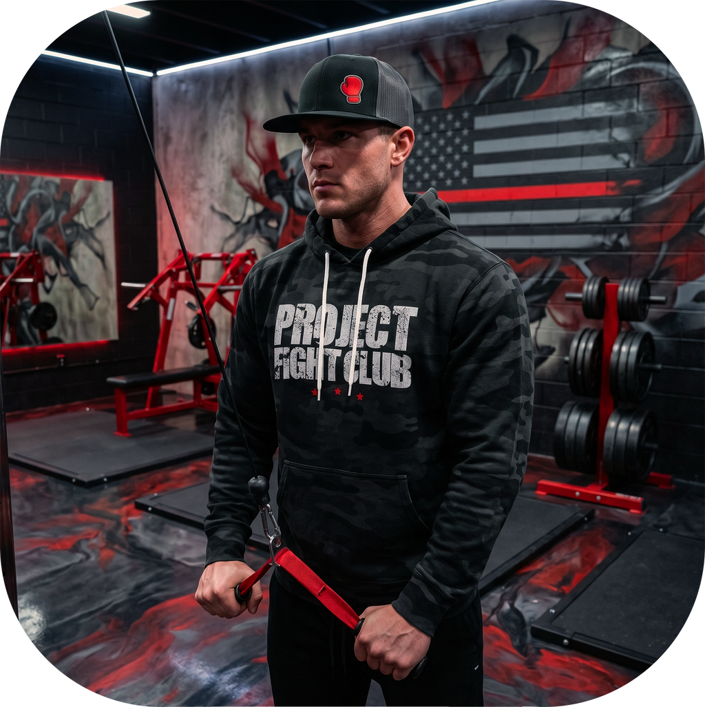 BLACK CAMO LIGHTWEIGHT HOODIE - HONOR FIREFIGHTERS & EMTs