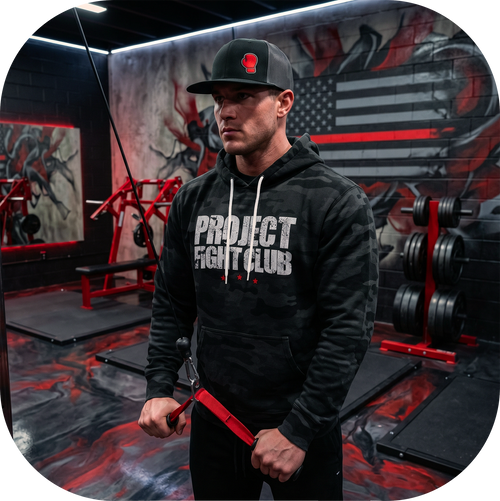 BLACK CAMO LIGHTWEIGHT HOODIE - HONOR FIREFIGHTERS & EMTs