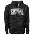 BLACK CAMO LIGHTWEIGHT HOODIE - SUPPORT POLICE