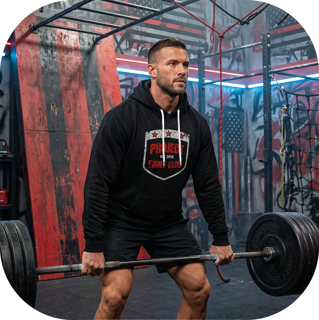BLACK LIGHTWEIGHT HOODIE - HONOR FIREFIGHTERS & EMTs