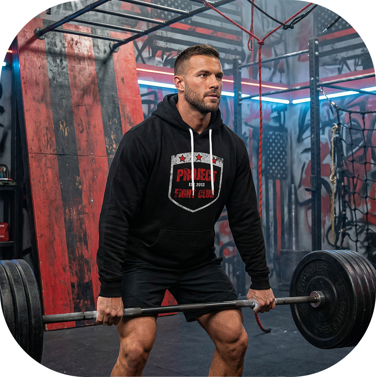 BLACK LIGHTWEIGHT HOODIE - HONOR FIREFIGHTERS & EMTs