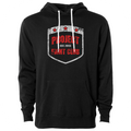 BLACK LIGHTWEIGHT HOODIE - HONOR FIREFIGHTERS & EMTs