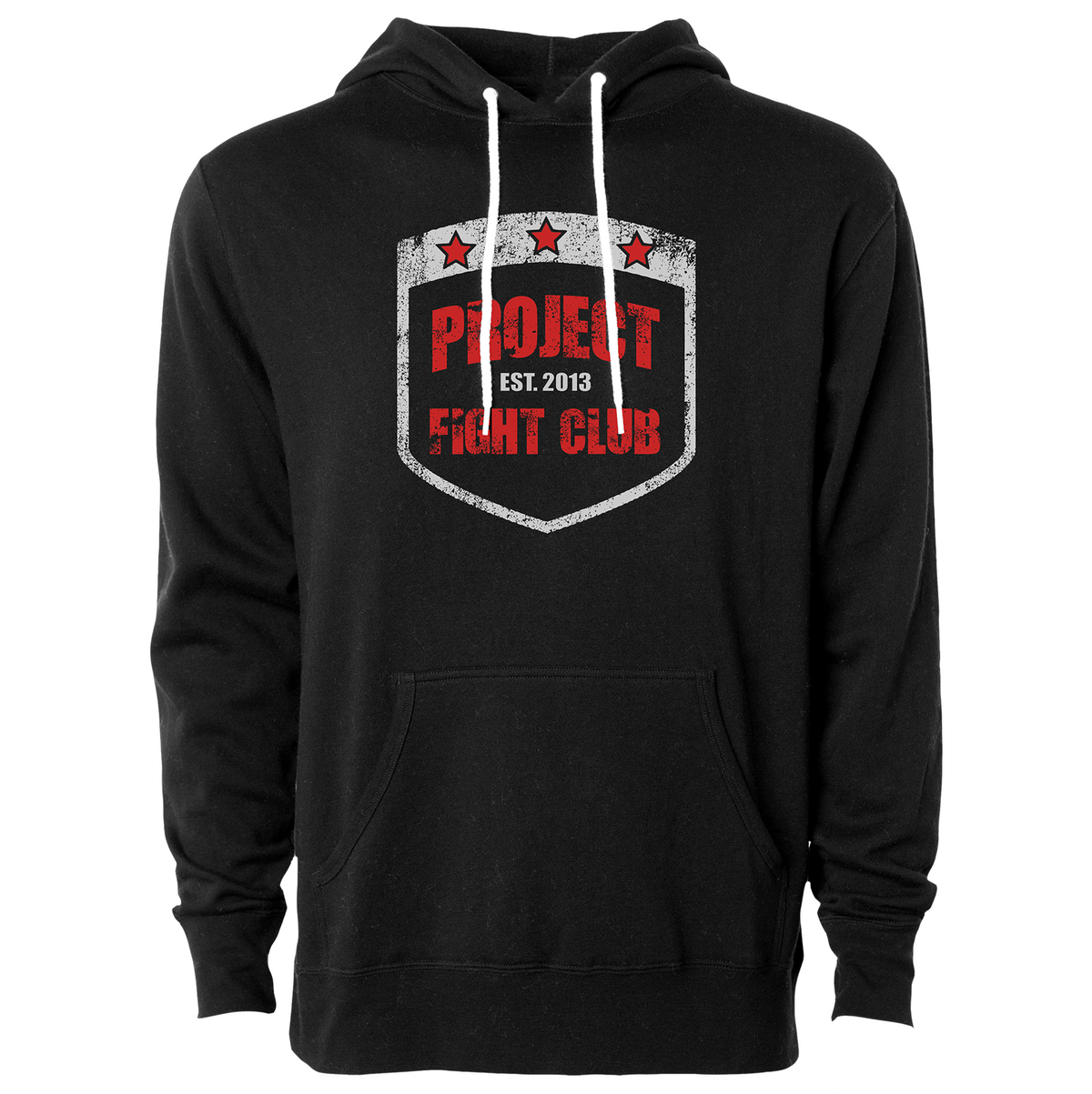 BLACK LIGHTWEIGHT HOODIE - HONOR FIREFIGHTERS & EMTs