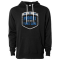 BLACK LIGHTWEIGHT HOODIE - SUPPORT POLICE