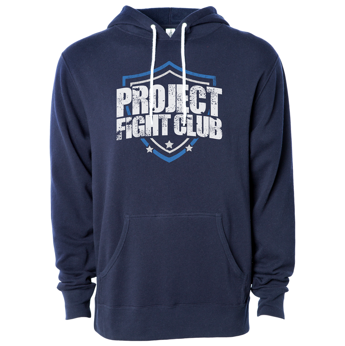 NAVY LIGHTWEIGHT HOODIE - SUPPORT POLICE