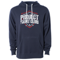 NAVY LIGHTWEIGHT HOODIE - HONOR FIREFIGHTERS & EMTs