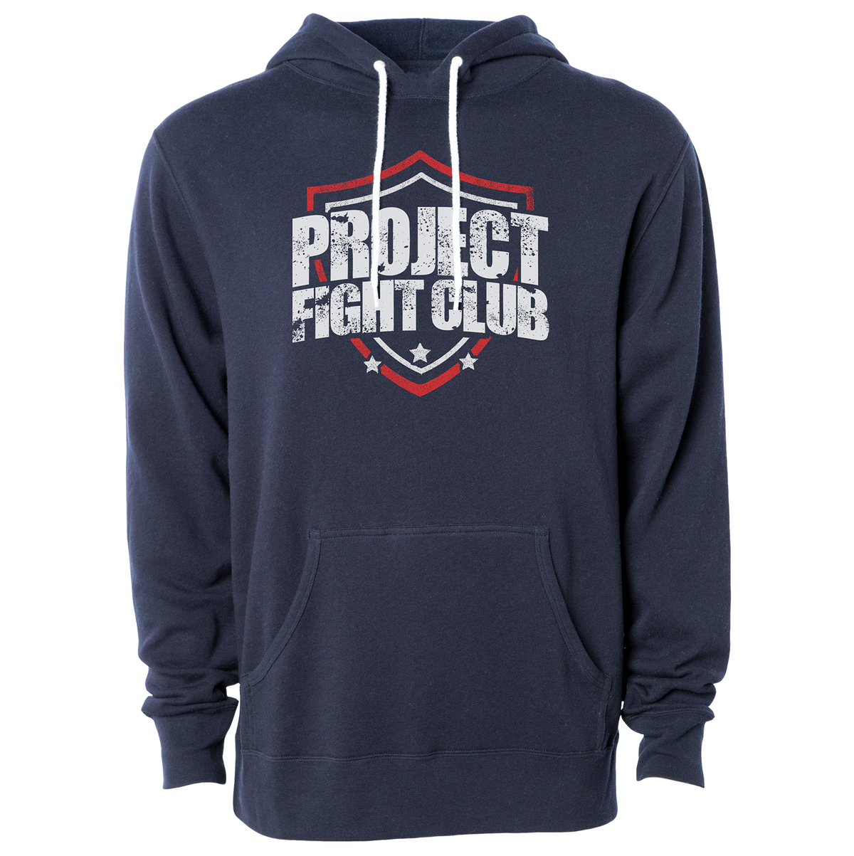 NAVY LIGHTWEIGHT HOODIE - HONOR FIREFIGHTERS & EMTs