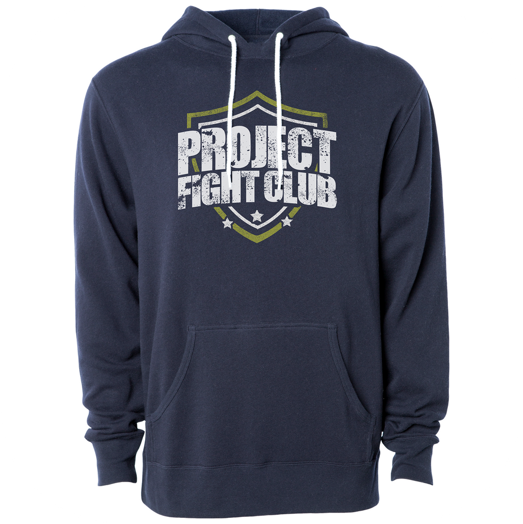 NAVY LIGHTWEIGHT HOODIE - SPREAD CHRISTIANITY