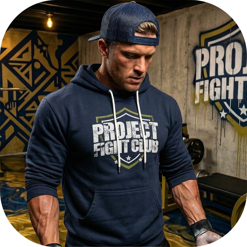 NAVY LIGHTWEIGHT HOODIE - SPREAD CHRISTIANITY