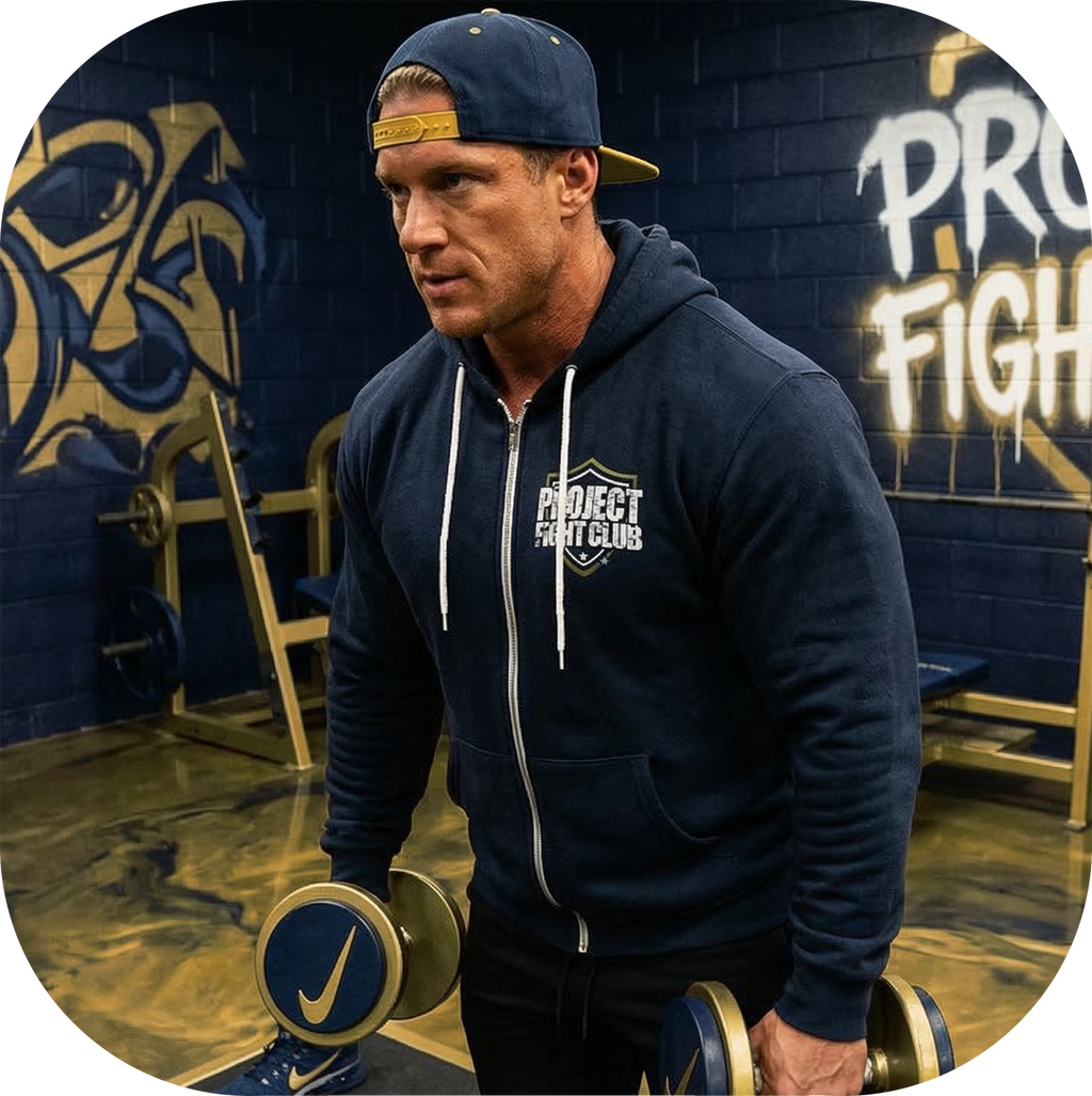 NAVY LIGHTWEIGHT ZIP HOODIE - SPREAD CHRISTIANITY