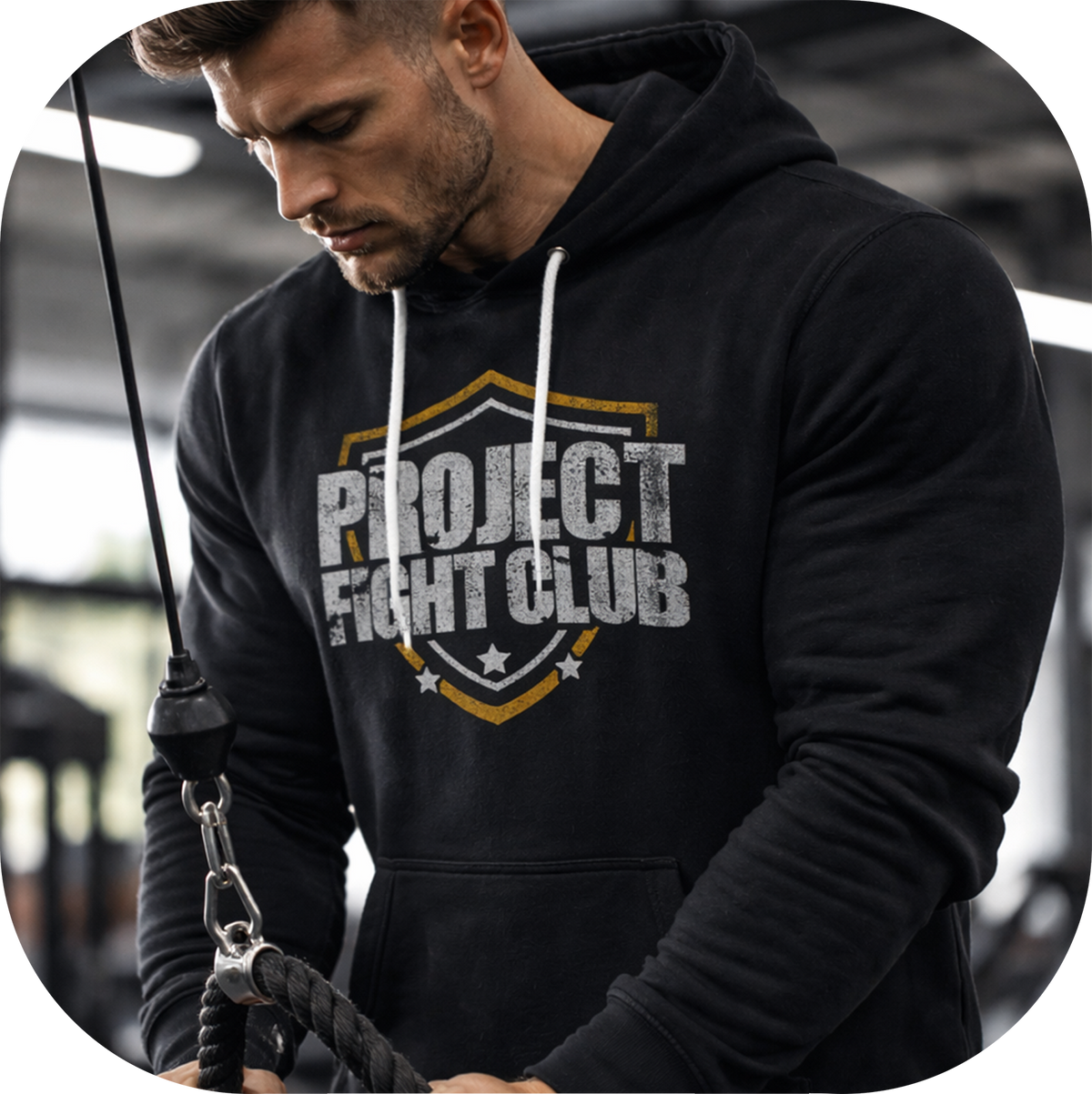 BLACK LIGHTWEIGHT HOODIE #2 - PROTECT ANIMALS & WILDLIFE