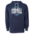 NAVY LIGHTWEIGHT HOODIE - FIGHT ADDICTION