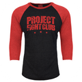 BLACK & RED BASEBALL TEE - HONOR FIREFIGHTERS & EMTs