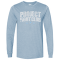 LIGHT BLUE LONG SLEEVE TEE #2 - SUPPORT POLICE