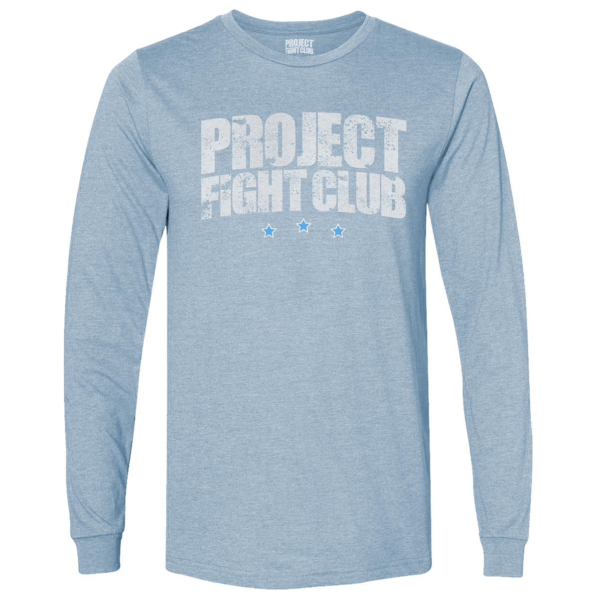 LIGHT BLUE LONG SLEEVE TEE #2 - SUPPORT POLICE