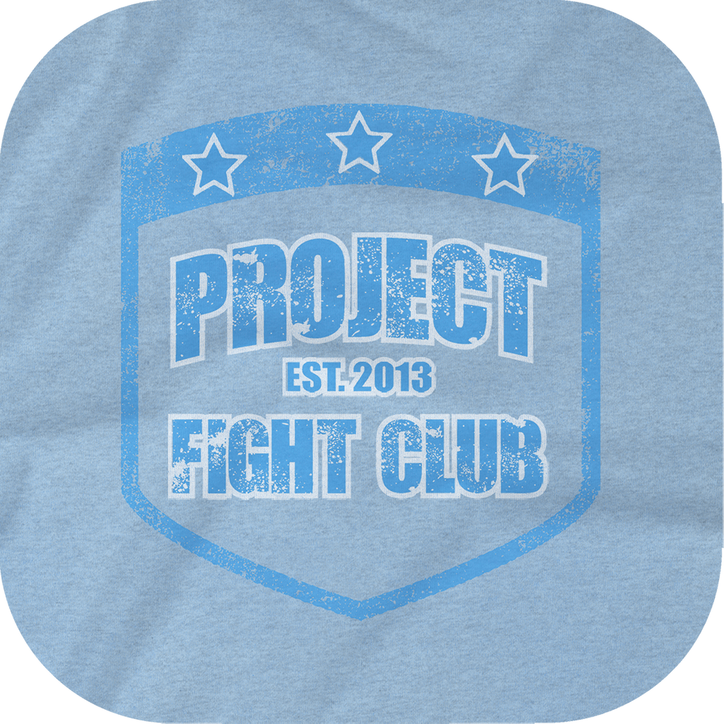 LIGHT BLUE LONG SLEEVE TEE - SUPPORT POLICE