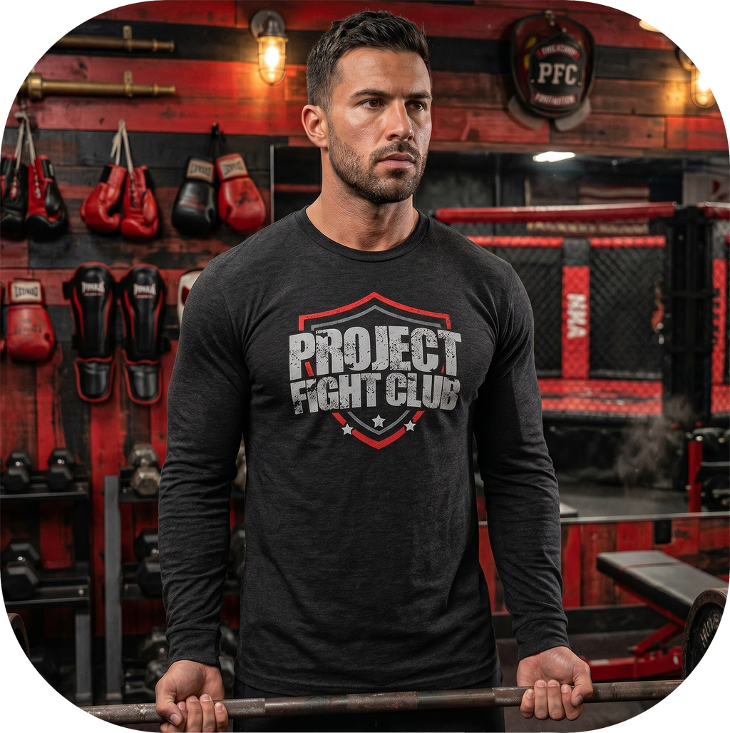 BLACK LONG SLEEVE TEE #2 - HONOR FIREFIGHTERS & EMTs