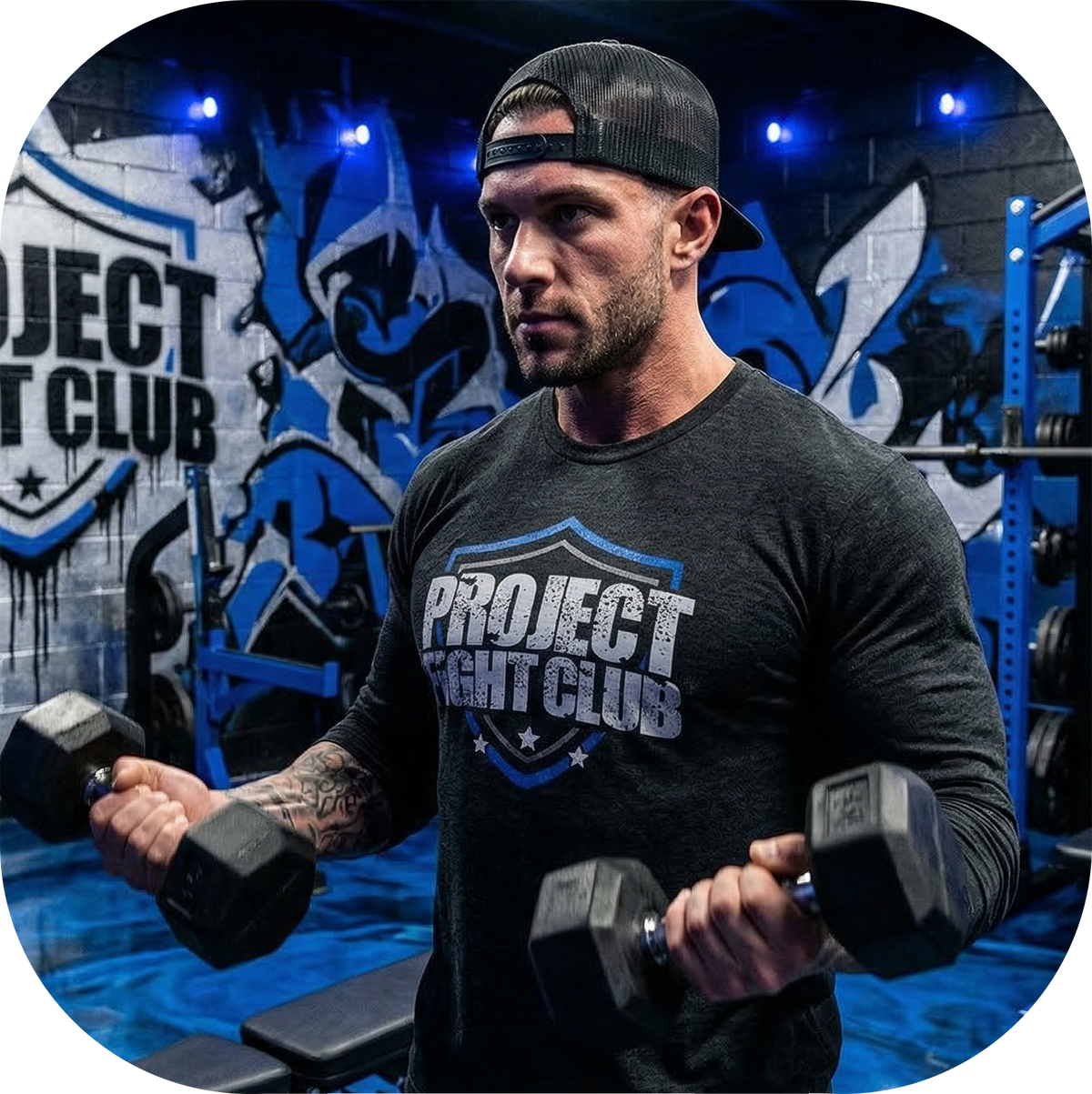 BLACK LONG SLEEVE TEE #2 - SUPPORT POLICE