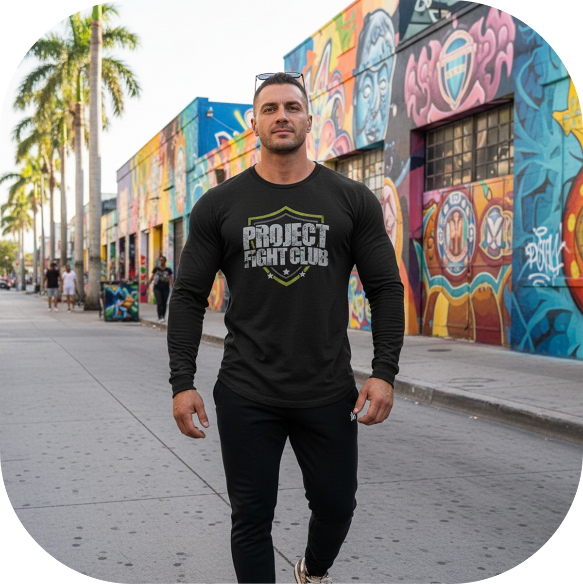 BLACK LONG SLEEVE T-SHIRT #2 - SPREAD CHRISTIANITY