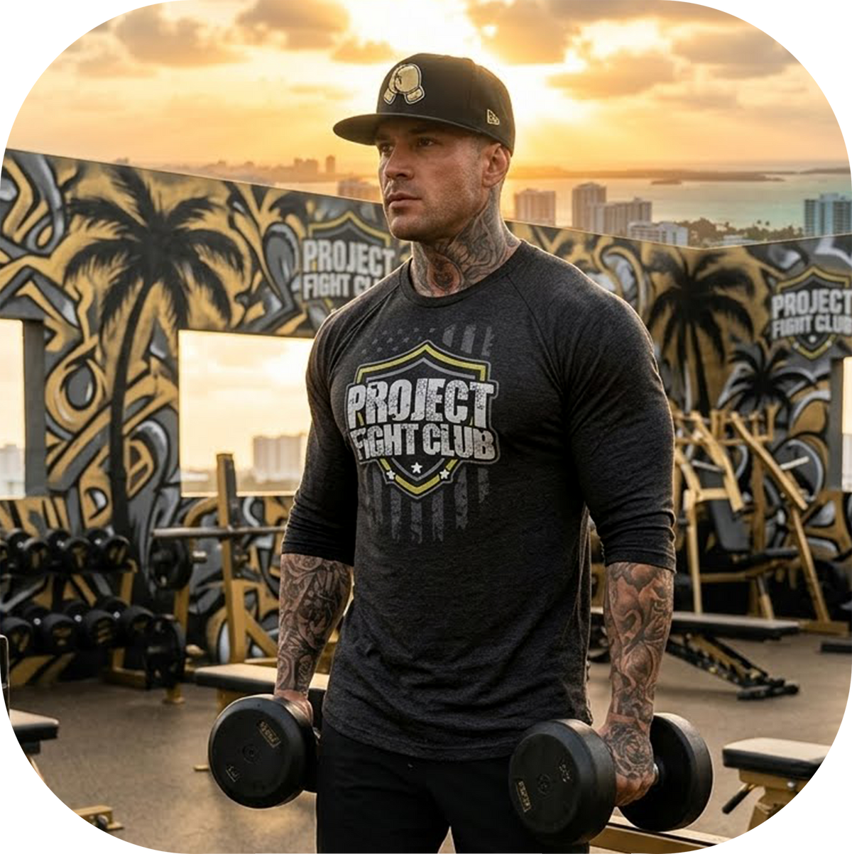 BLACK BASEBALL TEE #6 - SPREAD CHRISTIANITY