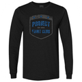 BLACK LONG SLEEVE TEE #4 - SUPPORT POLICE