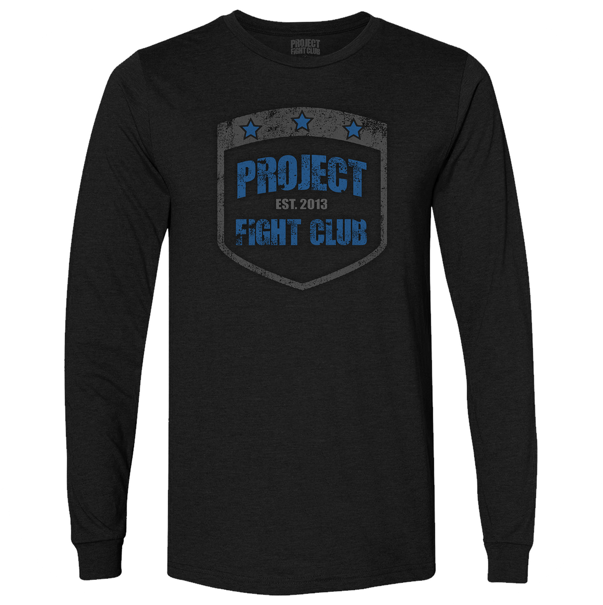 BLACK LONG SLEEVE TEE #4 - SUPPORT POLICE