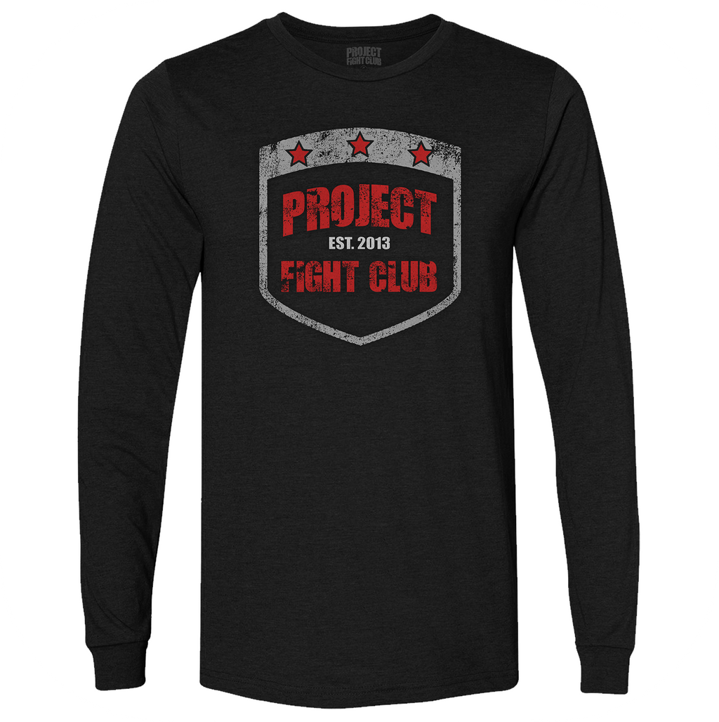 BLACK LONG SLEEVE TEE #5 - HONOR FIREFIGHTERS & EMTs