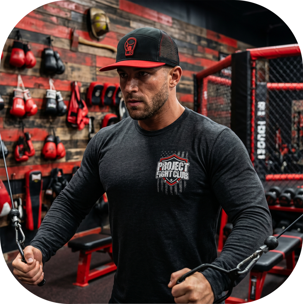 BLACK LONG SLEEVE TEE #6 - HONOR FIREFIGHTERS & EMTs