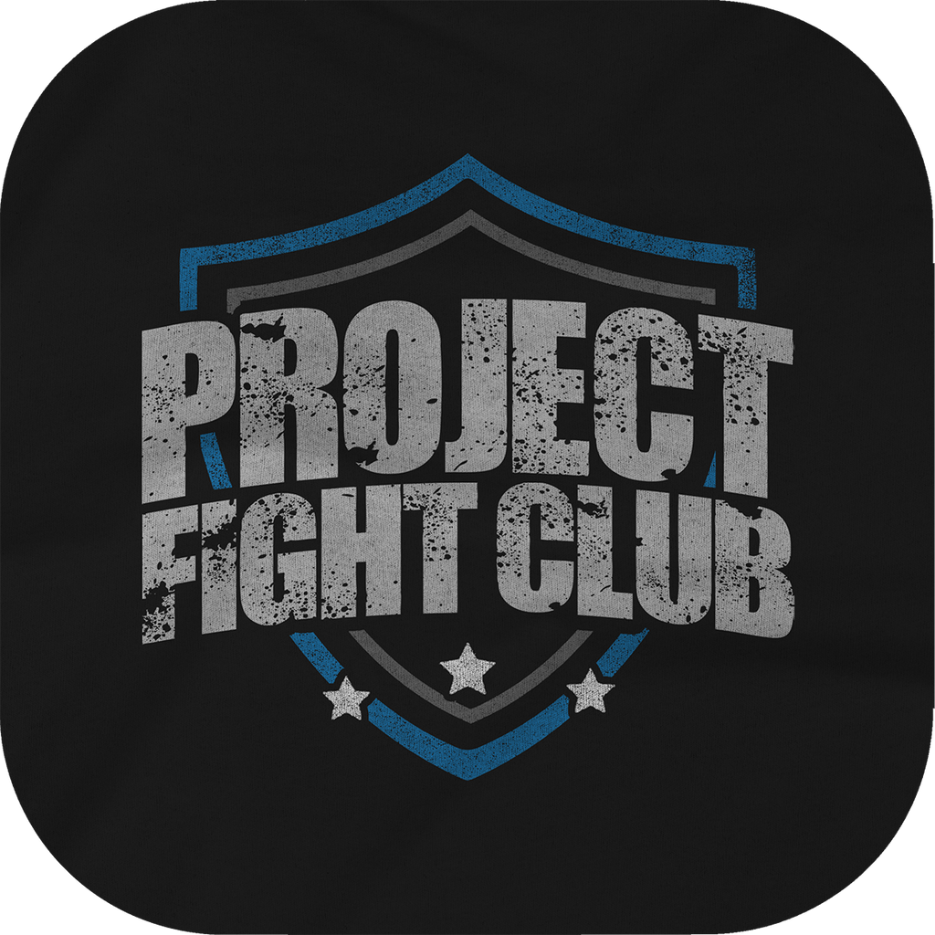 MENS BLACK LONG SLEEVE TEE #6 - SUPPORT POLICE