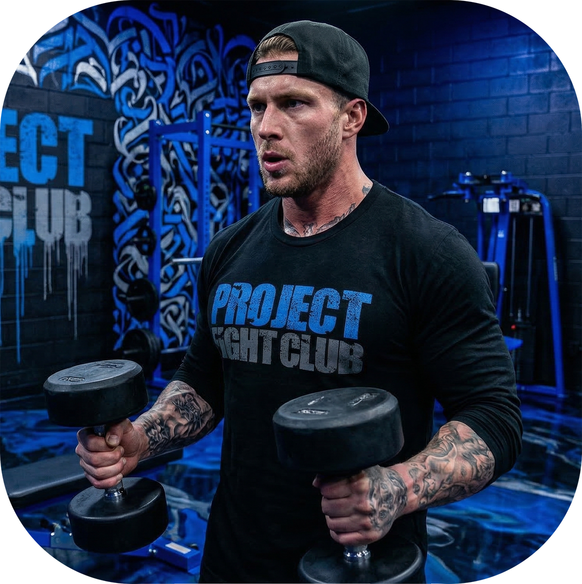BLACK LONG SLEEVE T-SHIRT - SUPPORT POLICE