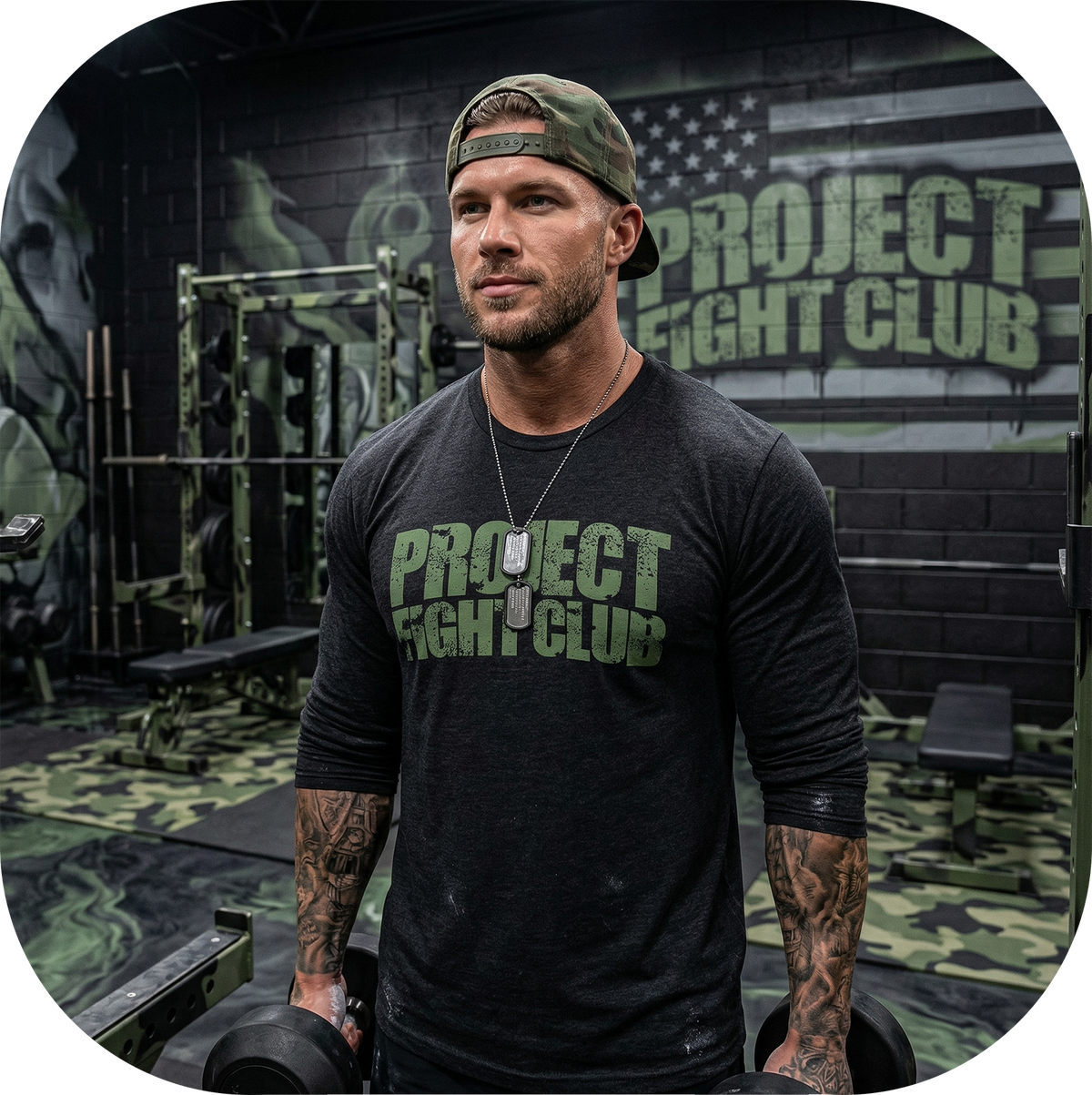 BLACK LONG SLEEVE SHIRT - HONOR SOLDIERS & VETERANS