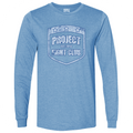 CAROLINA BLUE LONG SLEEVE TEE - SUPPORT POLICE