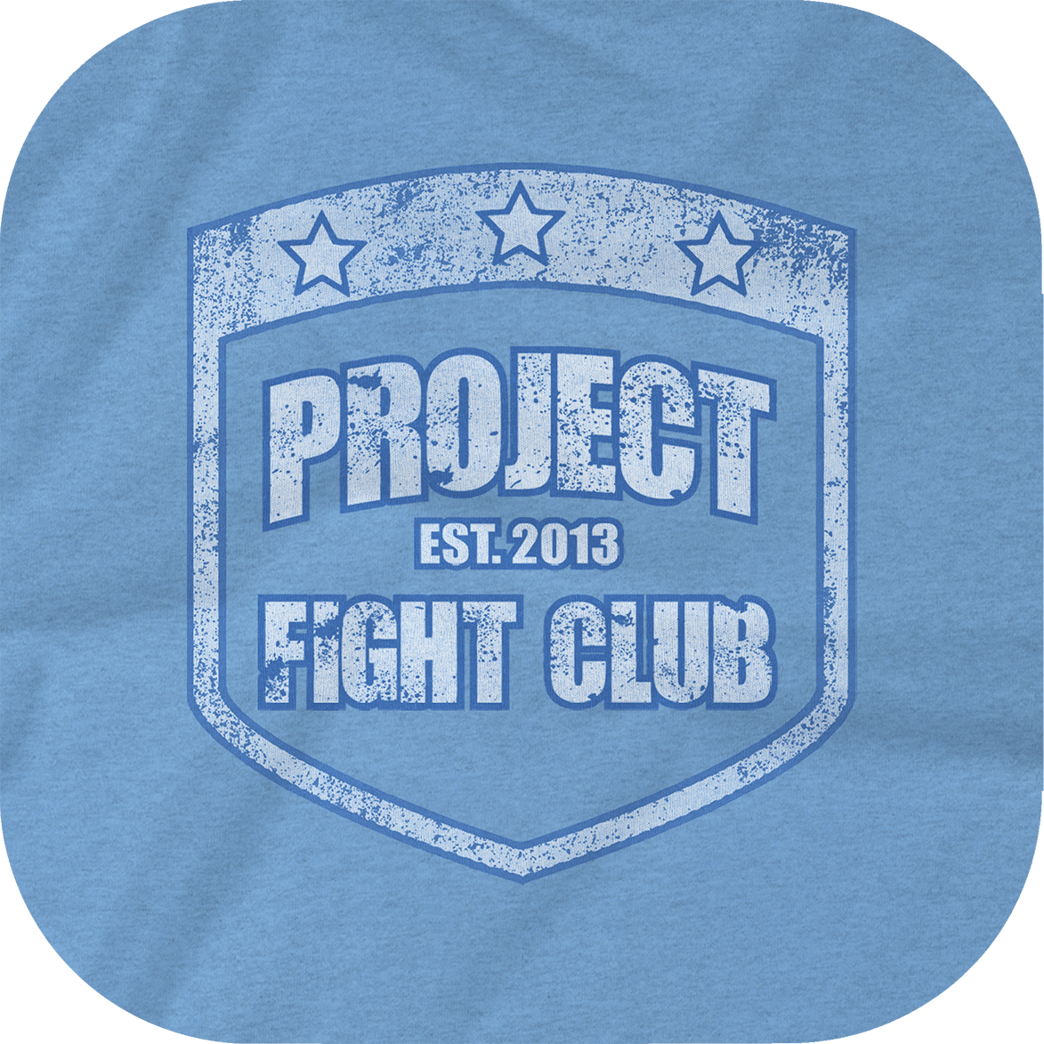 CAROLINA BLUE LONG SLEEVE TEE - SUPPORT POLICE