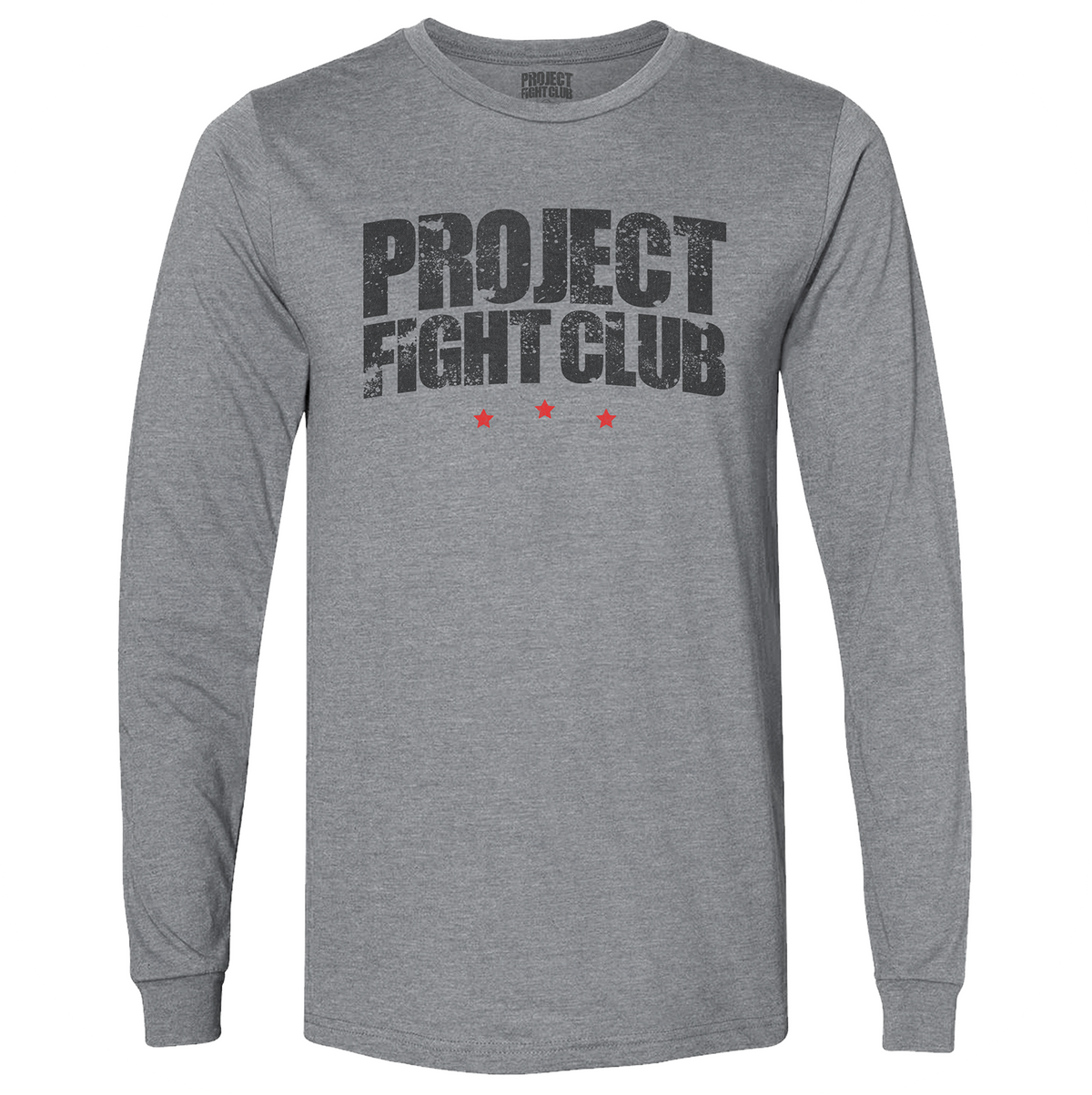 GREY LONG SLEEVE TEE #2 - HONOR FIREFIGHTERS & EMTs
