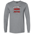 GREY LONG SLEEVE TEE - HONOR FIREFIGHTERS & EMTs