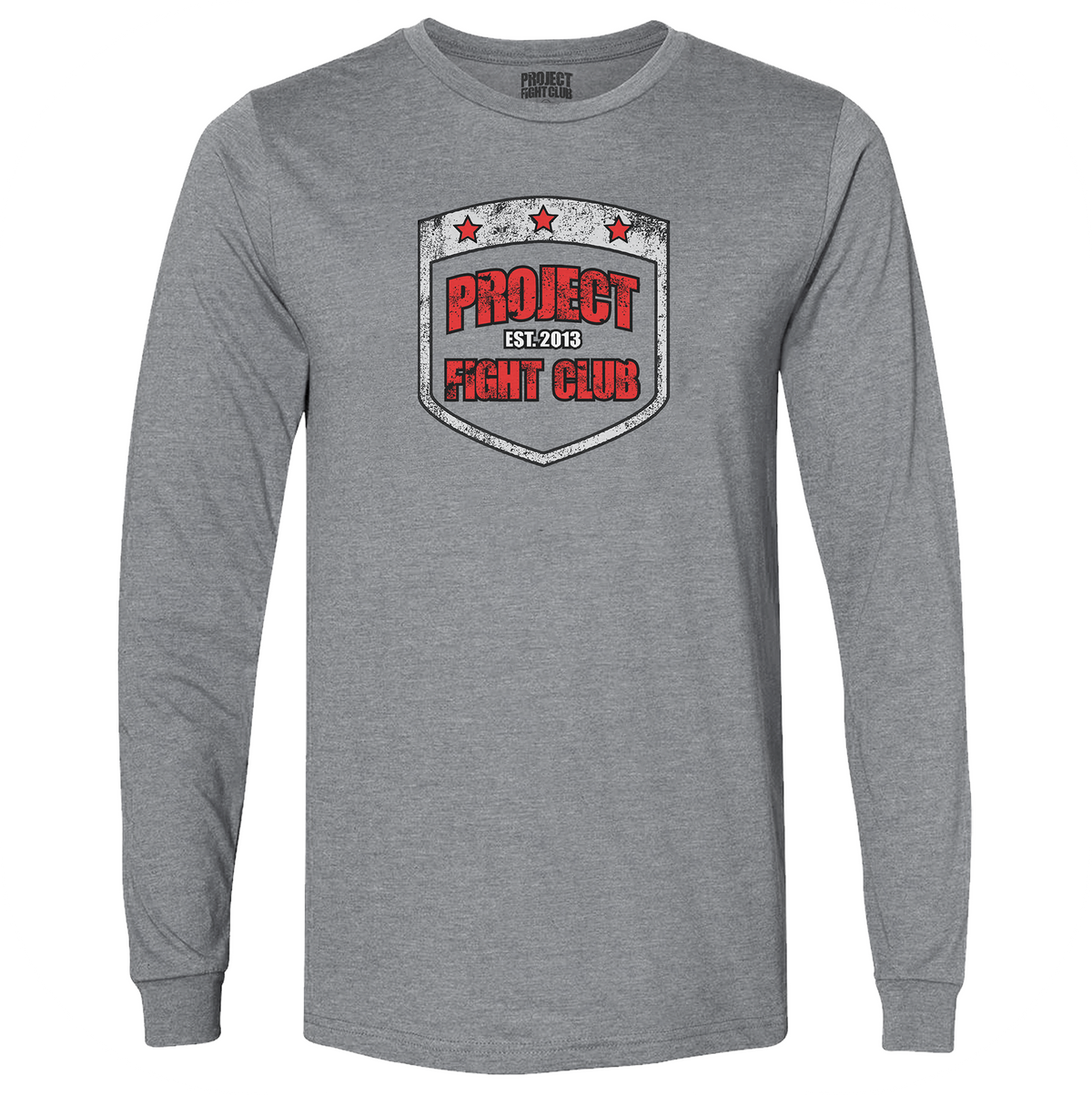 GREY LONG SLEEVE TEE - HONOR FIREFIGHTERS & EMTs