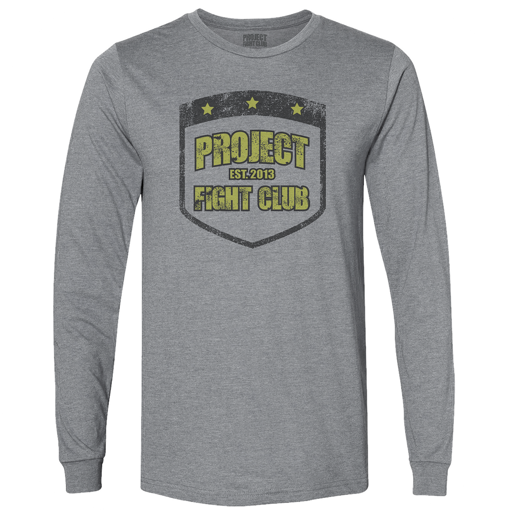 GREY LONG SLEEVE T-SHIRT - SPREAD CHRISTIANITY