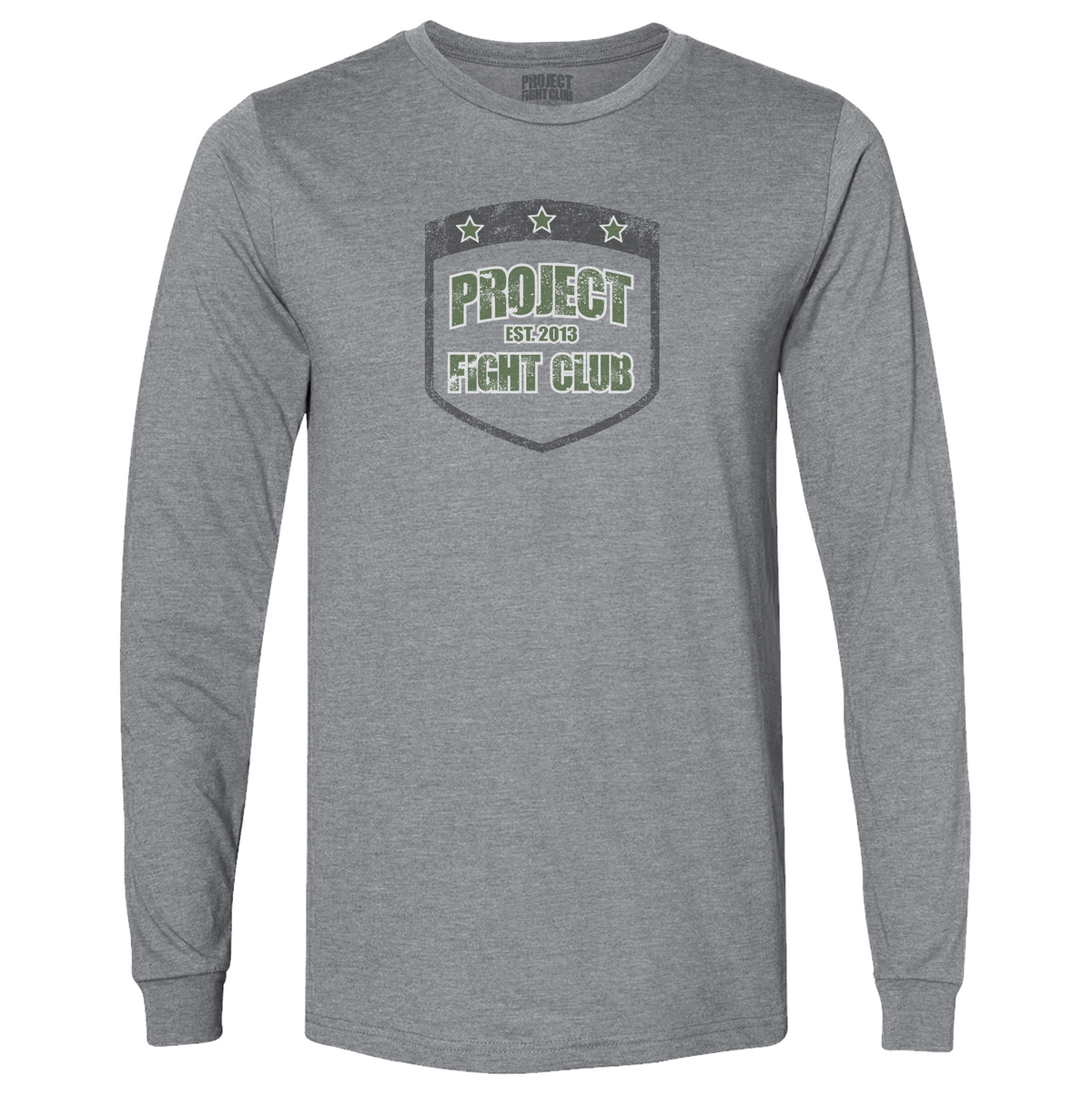 GREY LONG SLEEVE SHIRT 3 - HONOR SOLDIERS & VETERANS