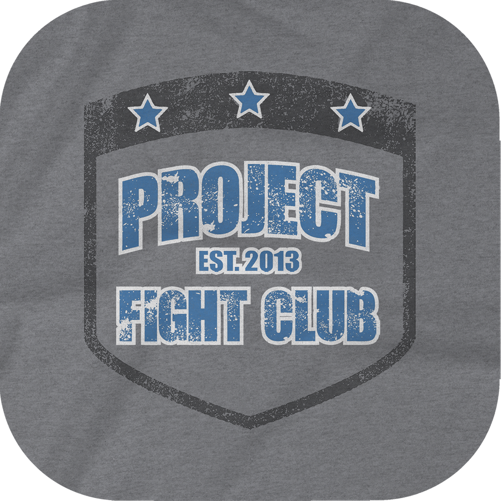 GREY LONG SLEEVE TEE - SUPPORT POLICE