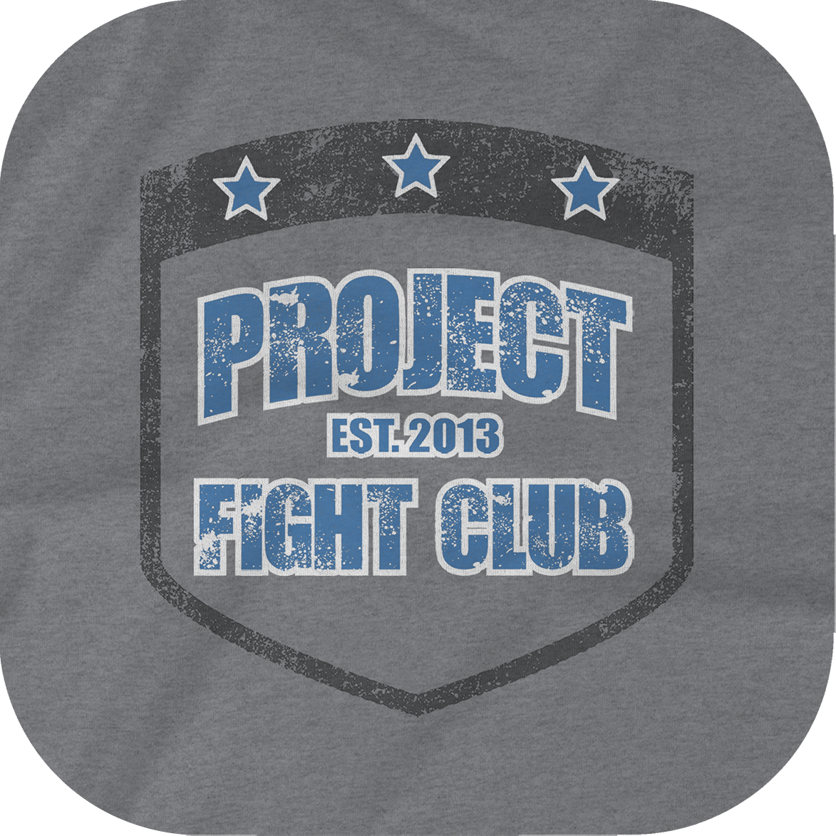GREY LONG SLEEVE TEE - SUPPORT POLICE
